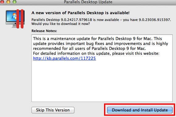 Parallel on mac