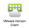 screenshot of the VMware Horizon Client icon