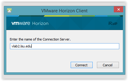 VMware Horizon Connection Serve information