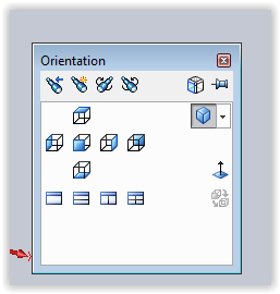 Orientation window.