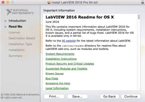LabVIEW installer ReadMe