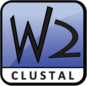 Clustal logo