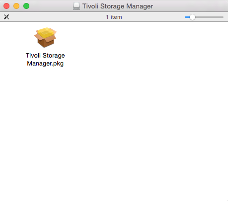 The storage manager icon