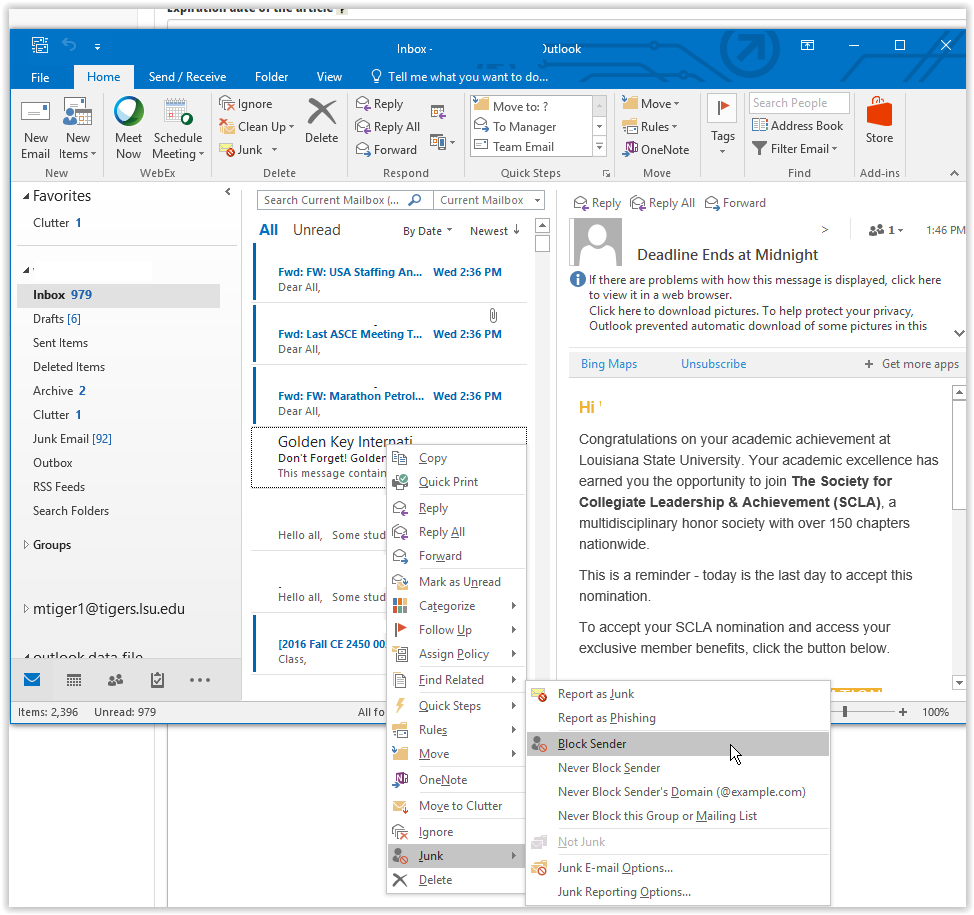 Как переустановить outlook 2016